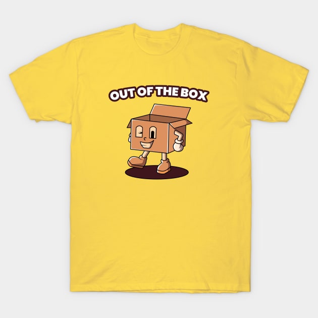 OUT OF THE BOX T-Shirt by danarrr